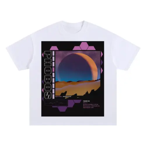 Beings Hands D Oversized White Graphic Tee