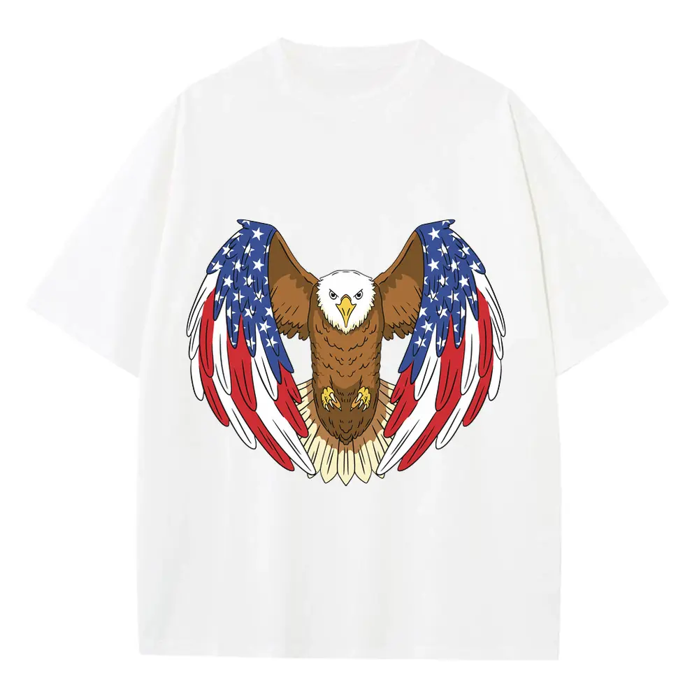 Americaneagle Heavyweight Oversized White Graphic Tee