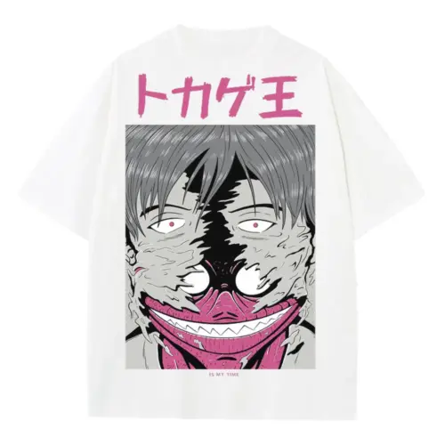 2 Heavyweight Oversized White Graphic Tee